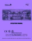 Monster Bash  Williams Pinball Manual 16-50065-101 (PPS Reprint)