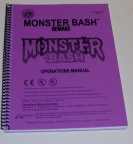 Game Manual MBR 16-50065-101 Monster Bash Remake