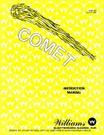 Comet Williams Pinball Manual 16-540-101 (PPS Reprint)