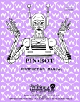 Pinbot Williams Pinball Manual 16-549-101R (PPS Reprint)