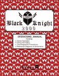 Black Knight 2000 Williams Pinball Manual 16-573-101 (PPS Reprint)