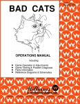 Bad Cats Williams Pinball Manual 16-575-101 (PPS Reprint)