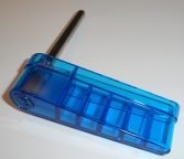 Transparent Light Blue Flipper Bat (W Logo) 20-10110-30