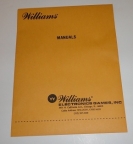 Wiliams Pinball Manual Envelope 20-9817