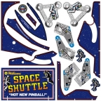 Space Shuttle Plastics Set