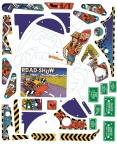 Road Show Silkscreened Playfield Plastic Set (incl Promo Stand) 31-2014-XX
