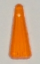 Arrow Triangle Starburst Playfield Insert 1.5 Inch - Transparent Orange 50-5-12 / 03-7444-12