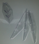 Cabinet Protectors Polypropelene - Clear (Set/4)