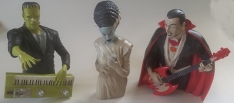 Monster Bash Topper Figure Set (/3) - Drac, Frank, Bride