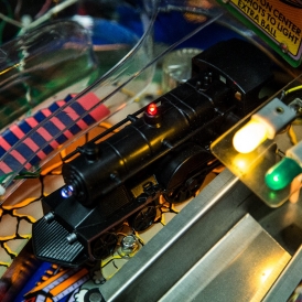 The Addams Family Pinball Machine Lighted Train Mod 