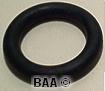 1 inch Black Rubber Ring