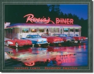 Rosies Diner Metal Sign 16 x 12.5 Inch