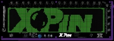 X-Pin LED DMD Display (for STERN/Virtual low voltage games!) Green