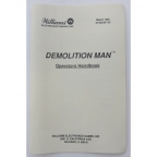 Operator Handbook - Demolition Man 16-50028-103