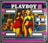 BALLY 1978 Playboy reproduction backglass