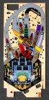 THE SHADOW Reproduction Playfield made by CPR 36-50032 *GOLD*