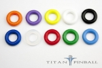 Titan competition silicone 7/16  inch rubber ring BLACK
