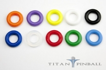 Titan competition silicone 3/8  inch rubber ring BLACK