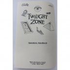 Operator Handbook - Twilight Zone 16-50020-103