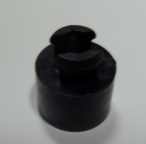 Black Plastic Spacer #6 x .250 Inch 03-8022-4