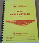 Williams 1966 Parts Catalog (PPS Reprint)