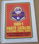 Bally 1980-1 Parts Catalog (PPS Reprint)