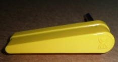 Data East Logo flipper bat YELLOW 515-5133-02
