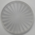 2-1/2 Inch Frosted Starburst Insert Circle 03-8032-5
