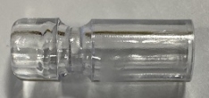 Plastic Post 1 1/16 Inch Narrow 03-9357-13 Clear