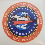 SPACE SHUTTLE PLAYFIELD DECAL