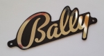 Bally Logo plate w/Chrome Finish 31-1493