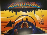 Airborne Capcom Translite AW00161 (NOS)
