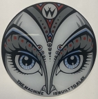 The Machine: Bride Of Pinbot Promo Coaster Plastic NOS