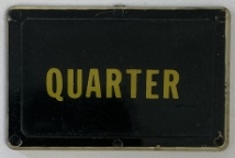 Quarter Price Plate C-726-42
