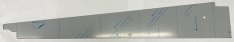 Left Chrome Mirror Blade PIN-MLS-MIRBLDL