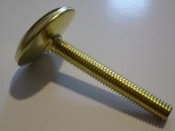 Heavy Duty Gold Tone Leg Leveler 3 Inch - 08-7377