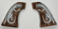 Cactus Canyon Gun Handle Plastic - Decorated Pair (Left & Right) 03-9858-1/03-9858-2