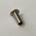 .125 x 9/32 Inch Semi-Tubular Rivet Nikel Finish Bag of 10 07-6697-7