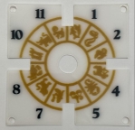 Clock Plate Prototype Version Twilight Zone