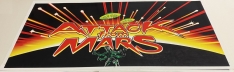 Attack From Mars Cabinet Side Decal