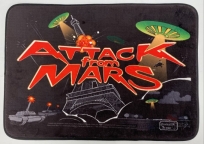 Attack From Mars Memory Foam Mat 16.5 x 23.5 Inch
