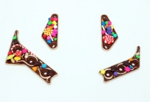 Willy Wonka Sculpted Plastic Set