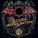 Sculpted Action Button - Elvira (Stern)