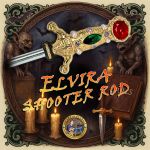Elvira (Stern) Sculpted Shooter Rod