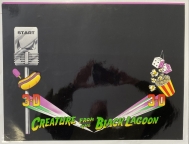 Creature from the Black Lagoon Coin Door Decal Pink