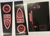 The Getaway: High Speed II Back Box and Coin Door Decal Set