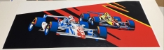 Indianapolis 500 Cabinet Right Side Decal