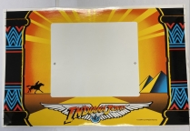 Indiana Jones Coin Door Decal