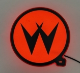 Williams Winged W Logo Red Pin-Sign