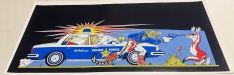 Police Force Cabinet Side Decal
